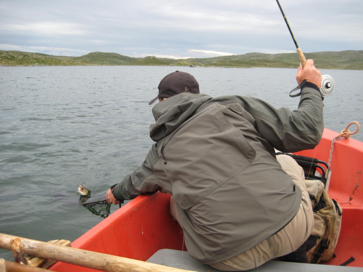 Mountain troutfishing